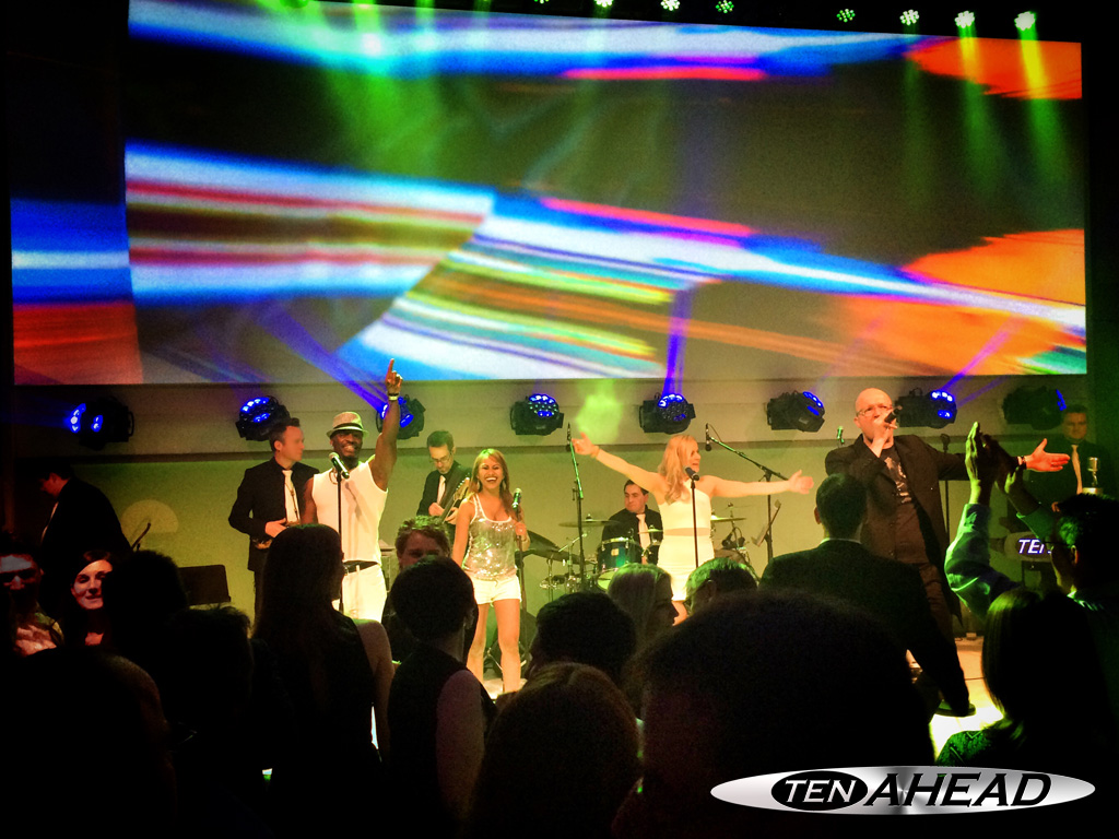 Messe Frankfurt, Messeparty, Partyband, Coverband, Liveband, Showband, Ten Ahead