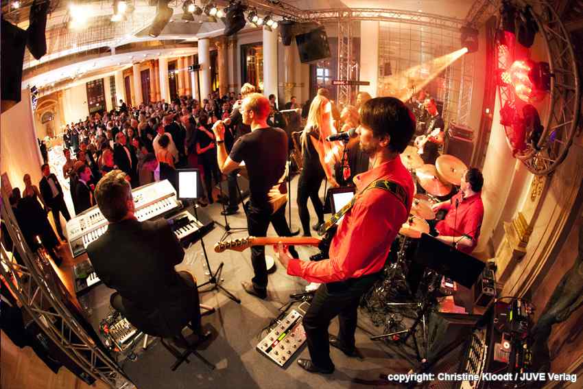 Liveband Frankfurt Bei Den Juve Awards 2013 In Der Loctaion
